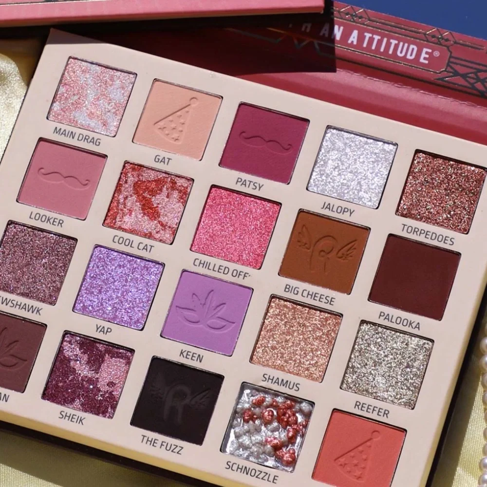 Rude Presents The Roaring 20's EXCESSIVE Eyeshadow Palette